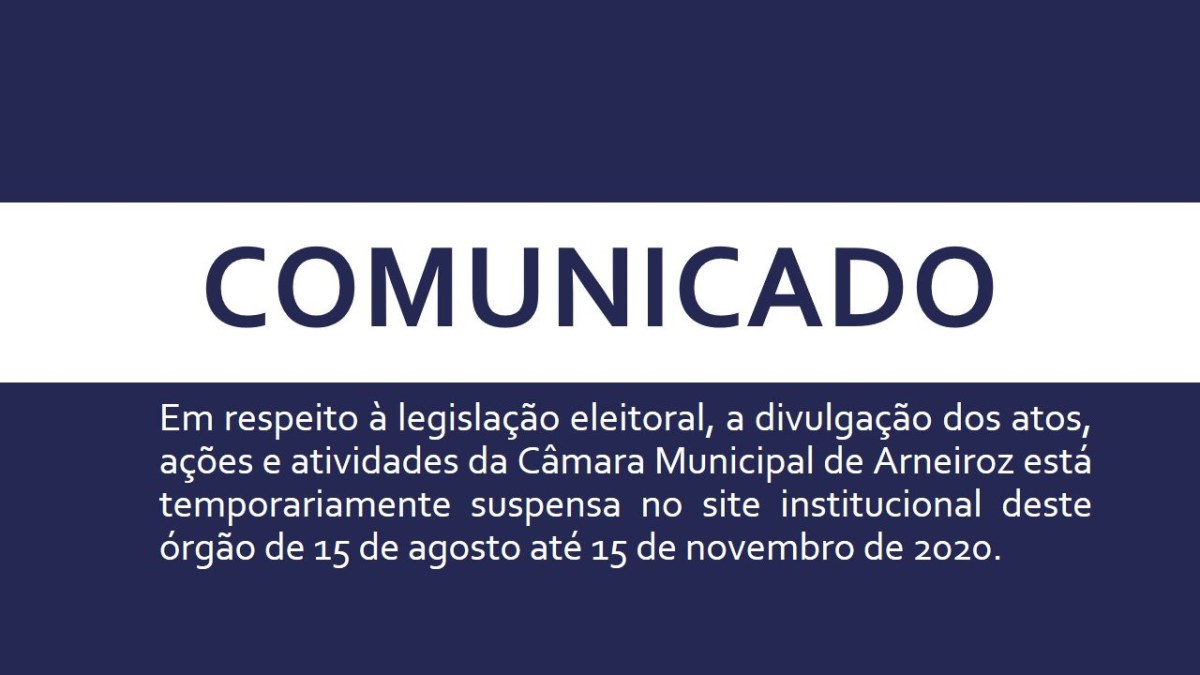 COMUNICADO